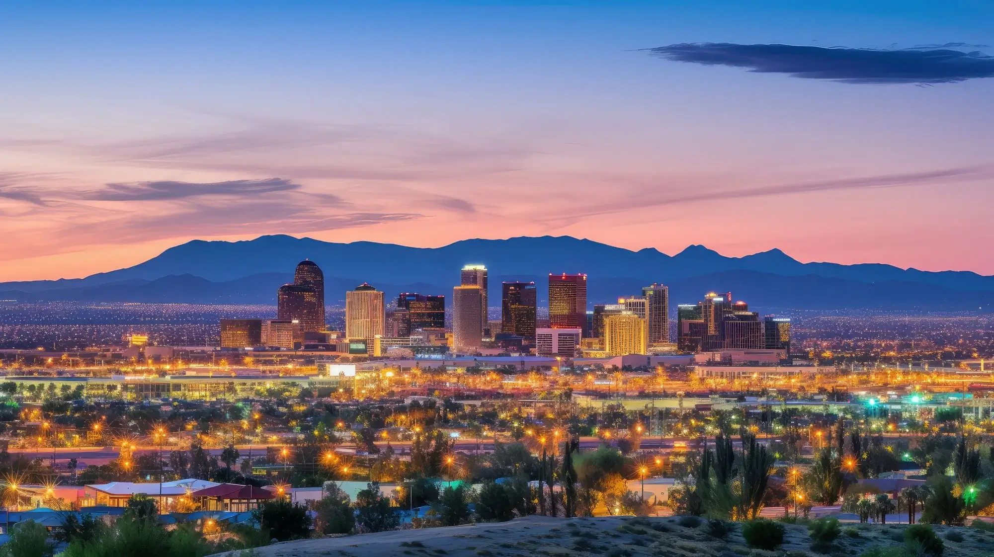 Phoenix skyline